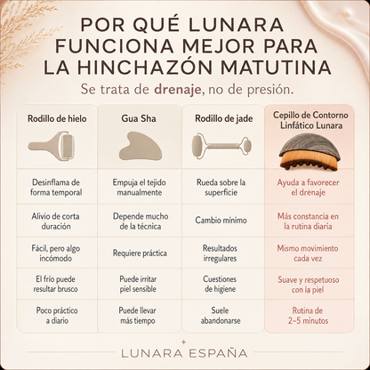 Cepillo Facial de Contorno Linfático Lunara España